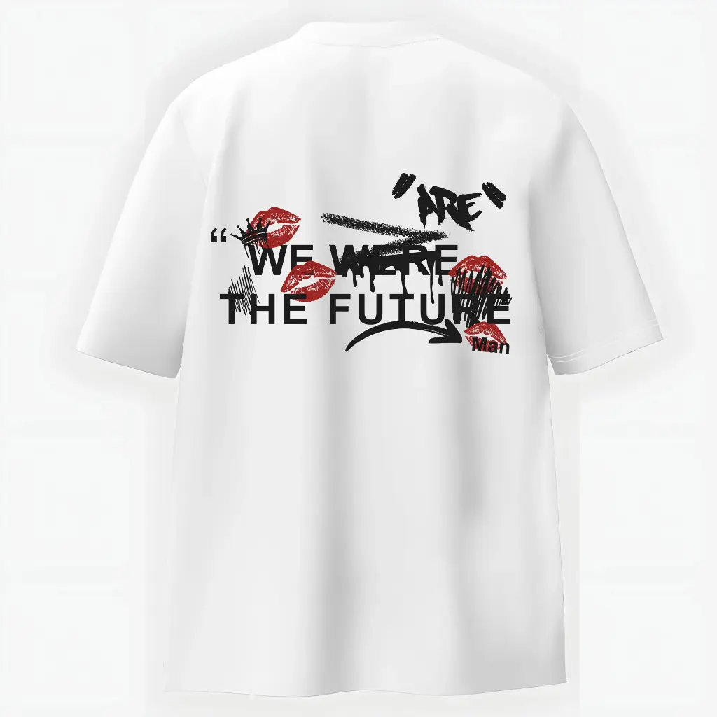 We Are The Future Graphic Tee - Minimalist Style 