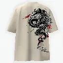 Dragon Fury Artistic Graphic Tee 